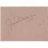 Image 1 : Joe DiMaggio signature slip