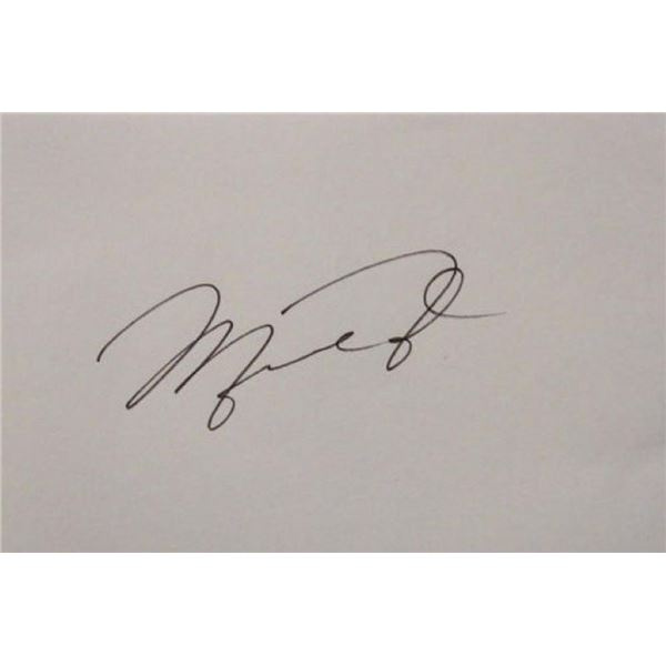 Michael Jordan signature slip