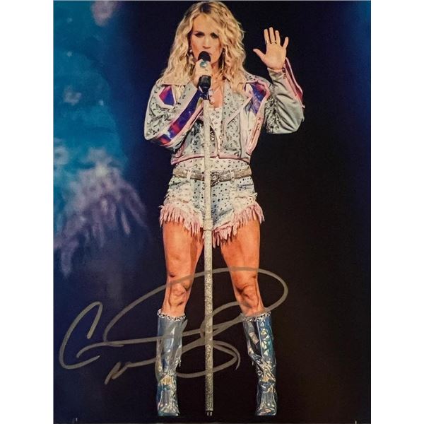 Carrie Underwood signed photo