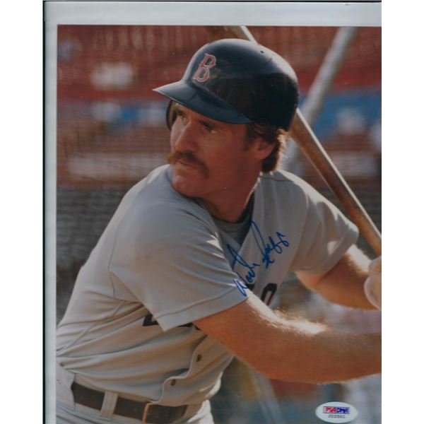 Wade Boggs signed photo PSA/DNA authenticated