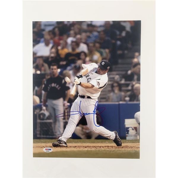 MLB Star Jason Giambi signed photo (PSA/DNA)