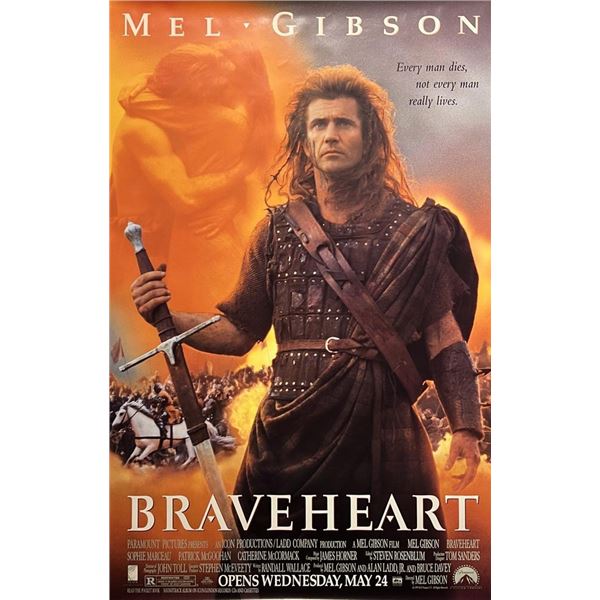 Braveheart 1995 Original Movie Poster