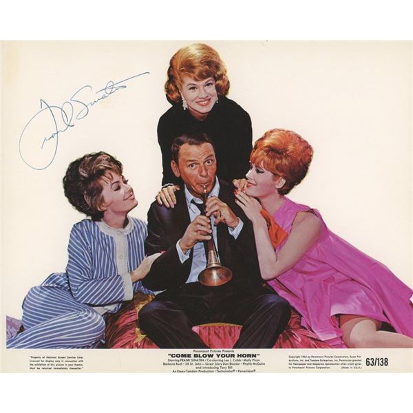 Frank Sinatra signed movie photo. GFA Authenticated