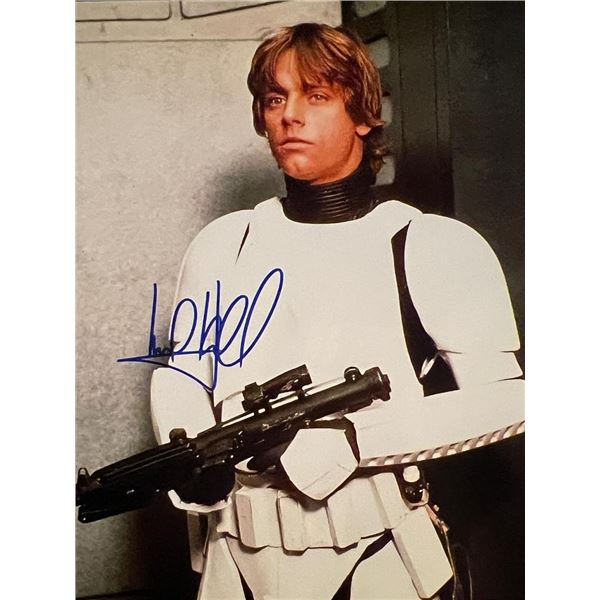 Star Wars Mark Hamill signed photo