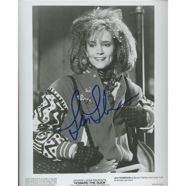 Howard The Duck Lea Thompson signed movie photo