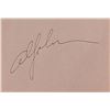 Image 1 : Al Jolson signature slip