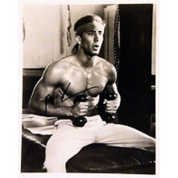 The Boy In Blue Nicholas Cage signed photo