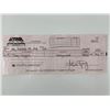 Image 1 : Babylon Five Tracy Scoggins signed check