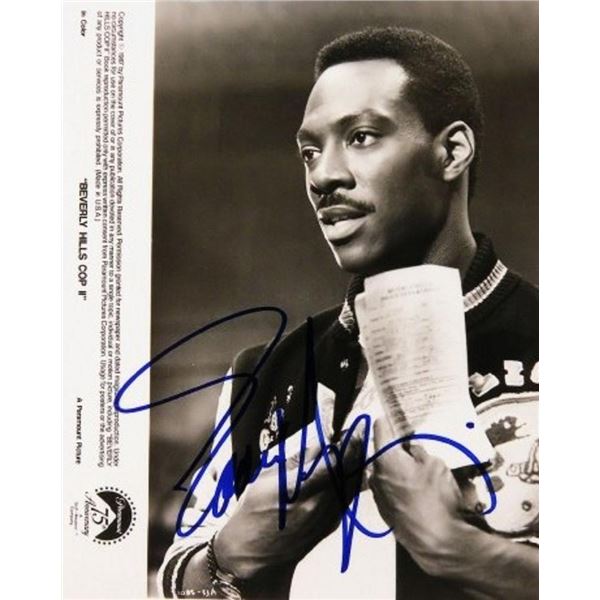Beverly Hills Cop Eddie Murphy signed movie still photo
