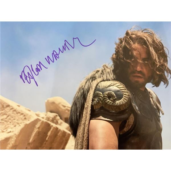Wrath of the Titans Ã‰dgar RamÃ­rez signed movie photo