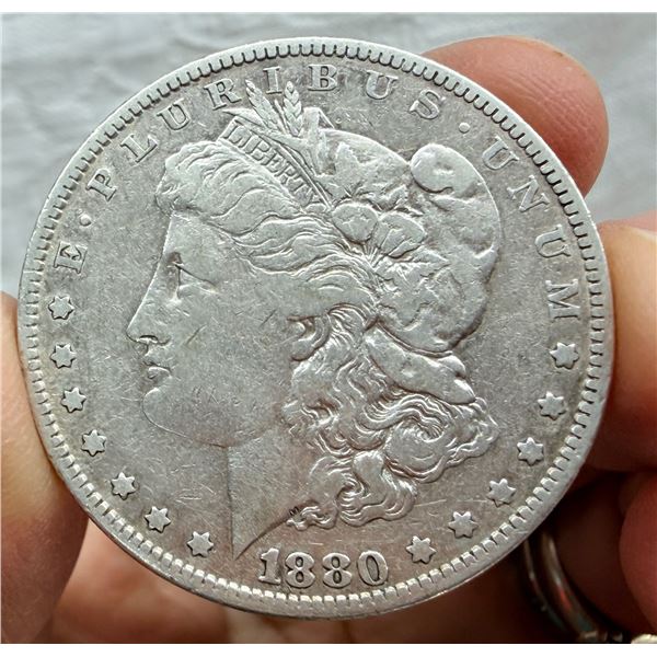 MORGAN SILVER DOLLAR - 1880