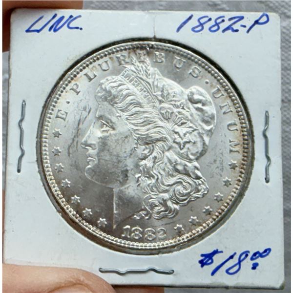 MORGAN SILVER DOLLAR - 1882