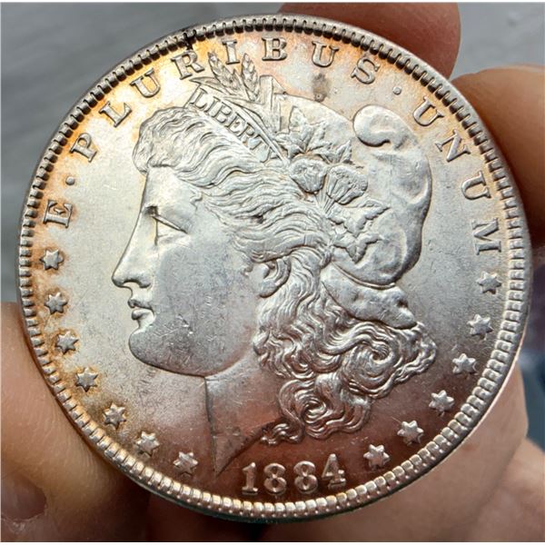 MORGAN SILVER DOLLAR - 1884