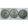 Image 15 : WALKING LIBERTY SILVER HALF DOLLAR - 1945D, 1945, 1945S - MINT SET
