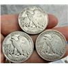 Image 2 : WALKING LIBERTY SILVER HALF DOLLAR - 1945D, 1945, 1945S - MINT SET