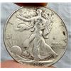Image 3 : THREE DESIGNS OF THE US SILVER HALF DOLLAR: WALKING LIBERTY SILVER HALF DOLLAR - 1946; BEN FRANKLIN 