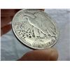 Image 5 : THREE DESIGNS OF THE US SILVER HALF DOLLAR: WALKING LIBERTY SILVER HALF DOLLAR - 1946; BEN FRANKLIN 