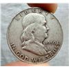 Image 3 : BEN FRANKLIN SILVER HALF DOLLAR - 1950D, 1951D