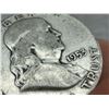 Image 10 : BEN FRANKLIN SILVER HALF DOLLAR - 1952D, 1953D