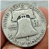 Image 3 : BEN FRANKLIN SILVER HALF DOLLAR - 1952D, 1953D