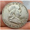 Image 12 : BEN FRANKLIN SILVER HALF DOLLAR - 1961D, 1961D, 1961D