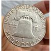 Image 4 : BEN FRANKLIN SILVER HALF DOLLAR - 1961D, 1961D, 1961D