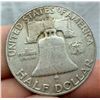 Image 9 : BEN FRANKLIN SILVER HALF DOLLAR - 1961D, 1961D, 1961D