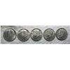 Image 15 : KENNEDY HALF DOLLARS - 1965, 1966, 1967, 1968D, 1969D