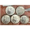 Image 1 : KENNEDY HALF DOLLARS - 1965, 1966, 1967, 1968D, 1969D