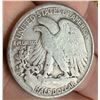 Image 6 : TWO TYPES OF COINS FROM THE SAME YEAR: WALKING LIBERTY SILVER HALF DOLLAR - 1942; WASHINGTON SILVER 