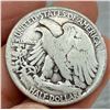 Image 4 : TWO TYPES OF COINS FROM THE SAME YEAR: WALKING LIBERTY SILVER HALF DOLLAR - 1944; WASHINGTON SILVER 