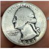 Image 7 : TWO TYPES OF COINS FROM THE SAME YEAR: WALKING LIBERTY SILVER HALF DOLLAR - 1944; WASHINGTON SILVER 