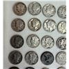 Image 4 : MERCURY SILVER DIMES - LOT OF 30