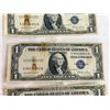Image 10 : $1 SILVER CERTIFICATES - SERIES 1935D, SERIES 1935E, 1935F, AND 1957A - BLUE TREASURY SEALS; LOT OF 