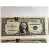 Image 2 : $1 SILVER CERTIFICATES - SERIES 1935D, SERIES 1935E, 1935F, AND 1957A - BLUE TREASURY SEALS; LOT OF 