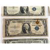 Image 4 : $1 SILVER CERTIFICATES - SERIES 1935D, SERIES 1935E, 1935F, AND 1957A - BLUE TREASURY SEALS; LOT OF 