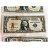 Image 9 : $1 SILVER CERTIFICATES - SERIES 1935D, SERIES 1935E, 1935F, AND 1957A - BLUE TREASURY SEALS; LOT OF 