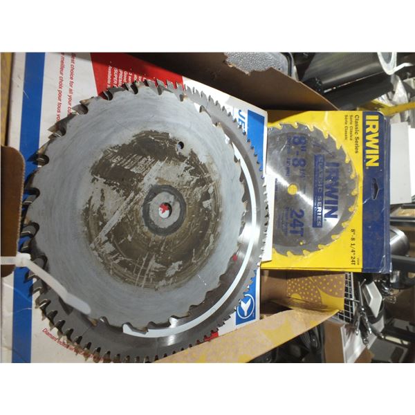 Box Of Assorted Saw Blades