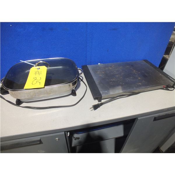 Electric Frying Pan & Warming Plate