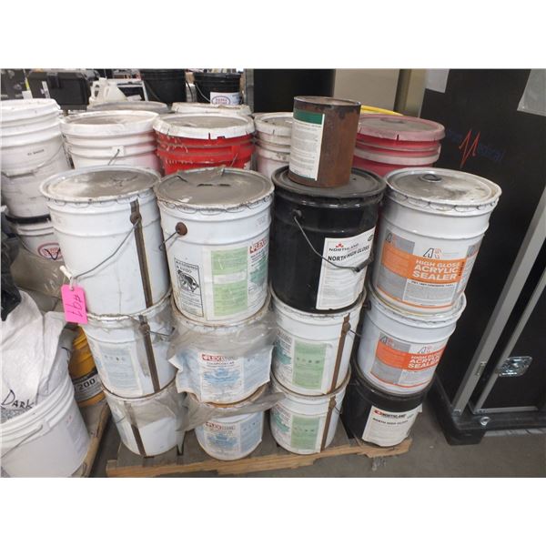 6 Mixed Pallets Of Epoxy / Absorbent /  Sealant / Cleaner