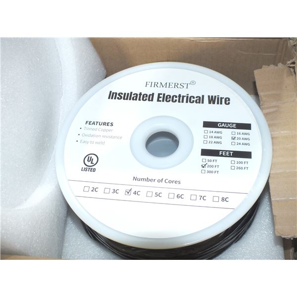 1 Roll Of 20 Gauge Electrical Wire