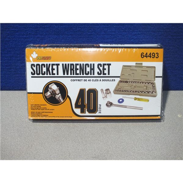 40pc Socket Wrench Set