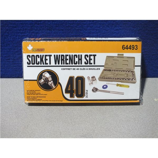 40pc Socket Wrench Set