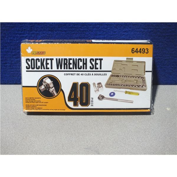 40pc Socket Wrench Set