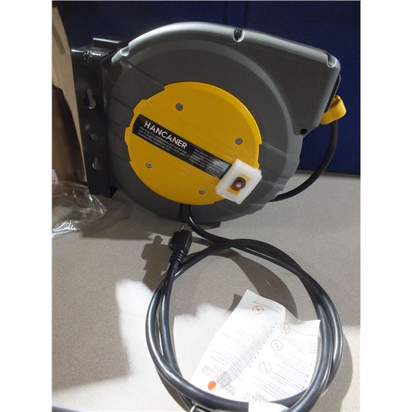 Retractable 50ft Extension Cord Reel