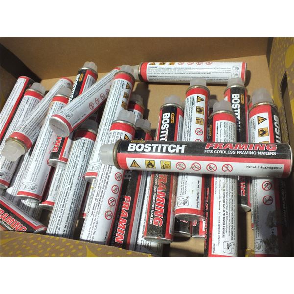 30 Tubes Of Bostitch Framing Nailer fuel