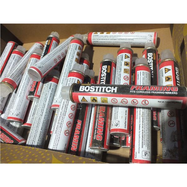 30 Tubes Of Bostitch Framing Nailer fuel