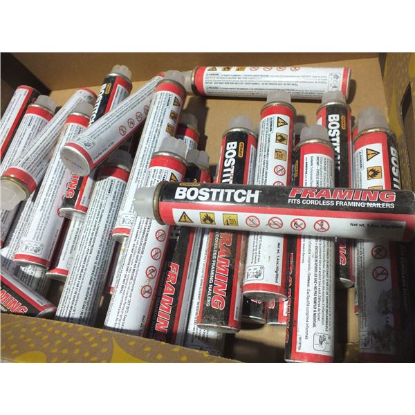30 Tubes Of Bostitch Framing Nailer fuel