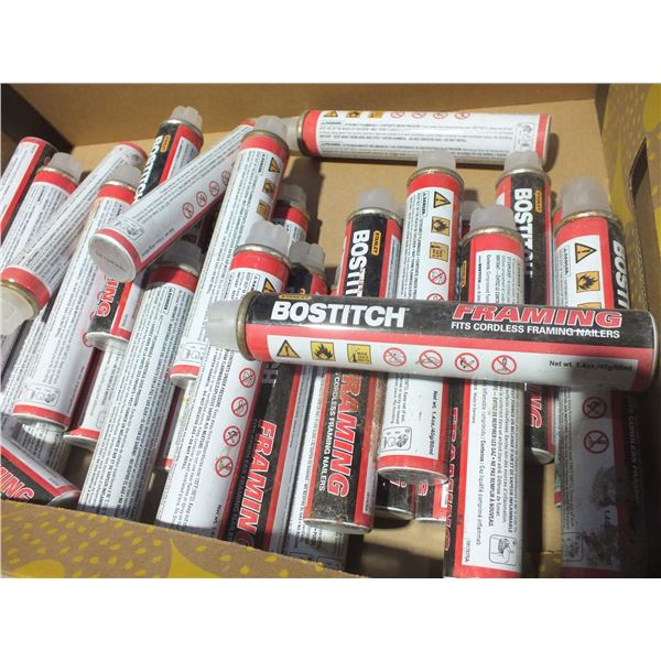 30 Tubes Of Bostitch Framing Nailer fuel