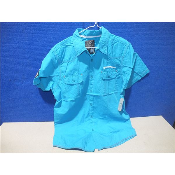 Blue Med Short Sleaved Shirt